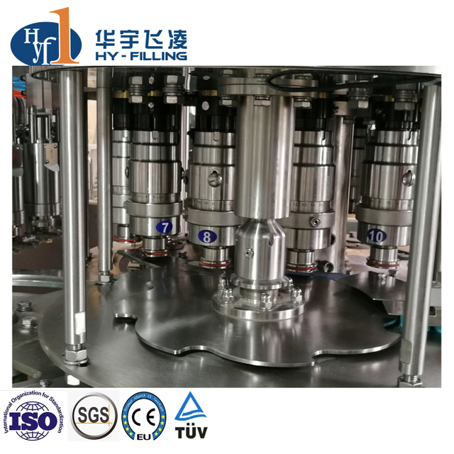 የካርቦን ሶዳ ውሃ መሙያ ማሽን ማምረት 